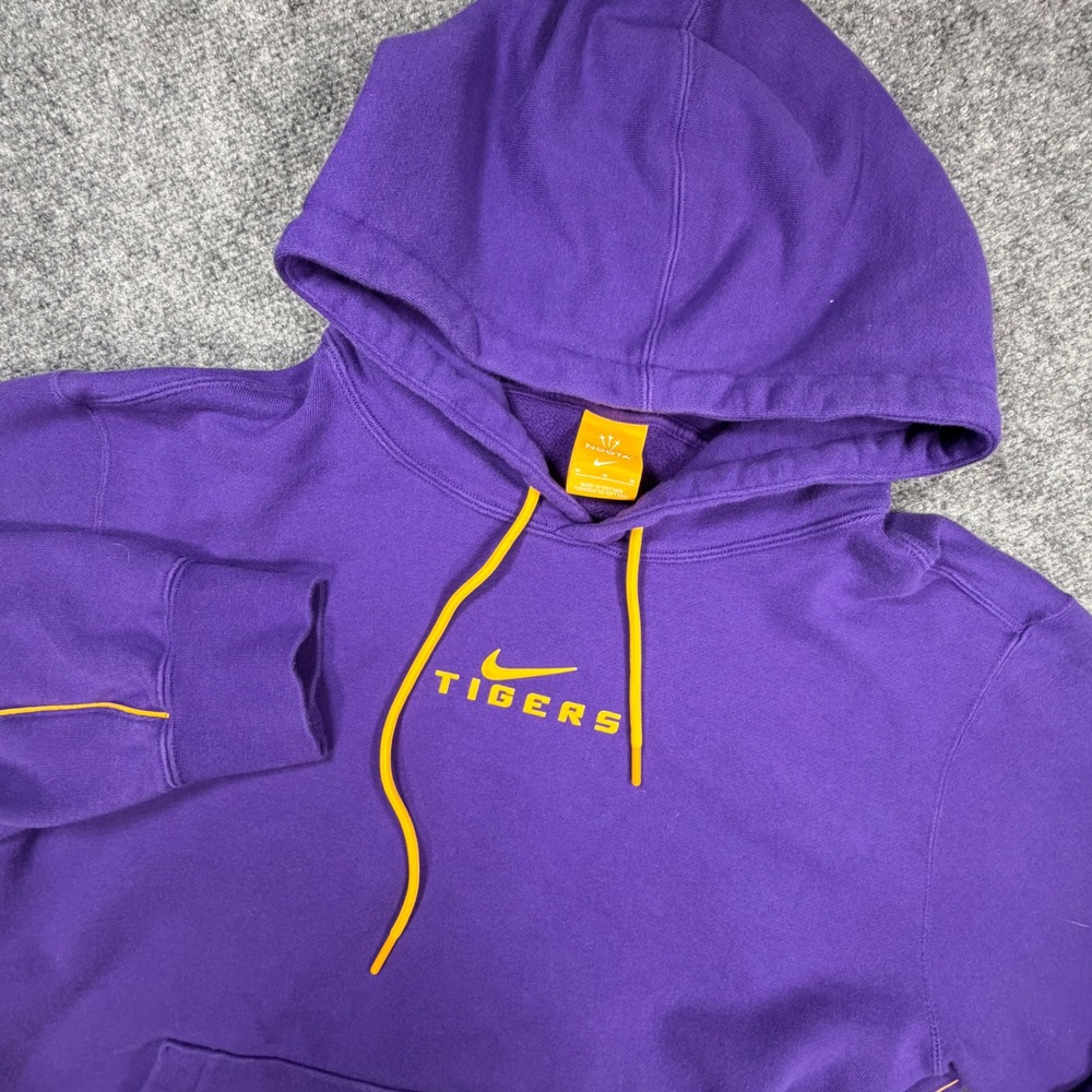 Nike NOCTA Tigers Hoodie Purple Gold Drake Collection HF8121-547 Mens Medium 714